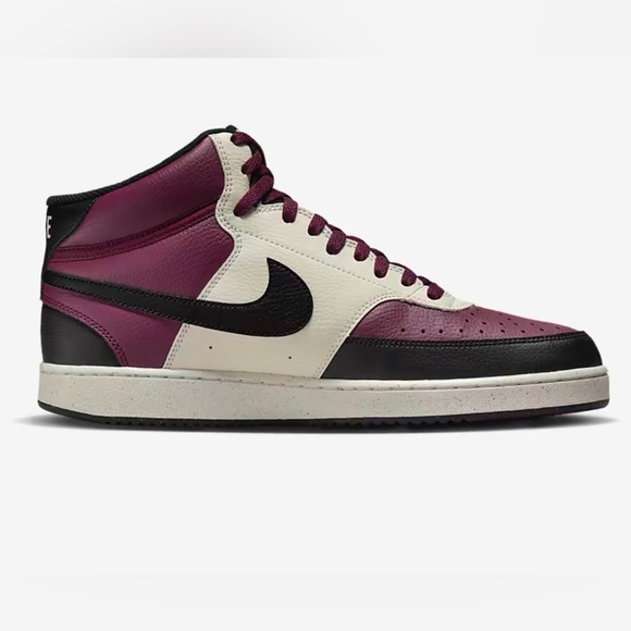 Nike Men’s Court Vision Mid Next Nature Sneaker Size 10 and 11 - Picture 1 of 10